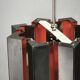 1960s Napako Space Age Pendant Light, Czechoslovakia