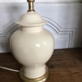 Vintage ceramic lamp foot