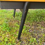 Vintage chest of drawers feet compass gilded brass