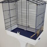 Vintage freestanding birdcage