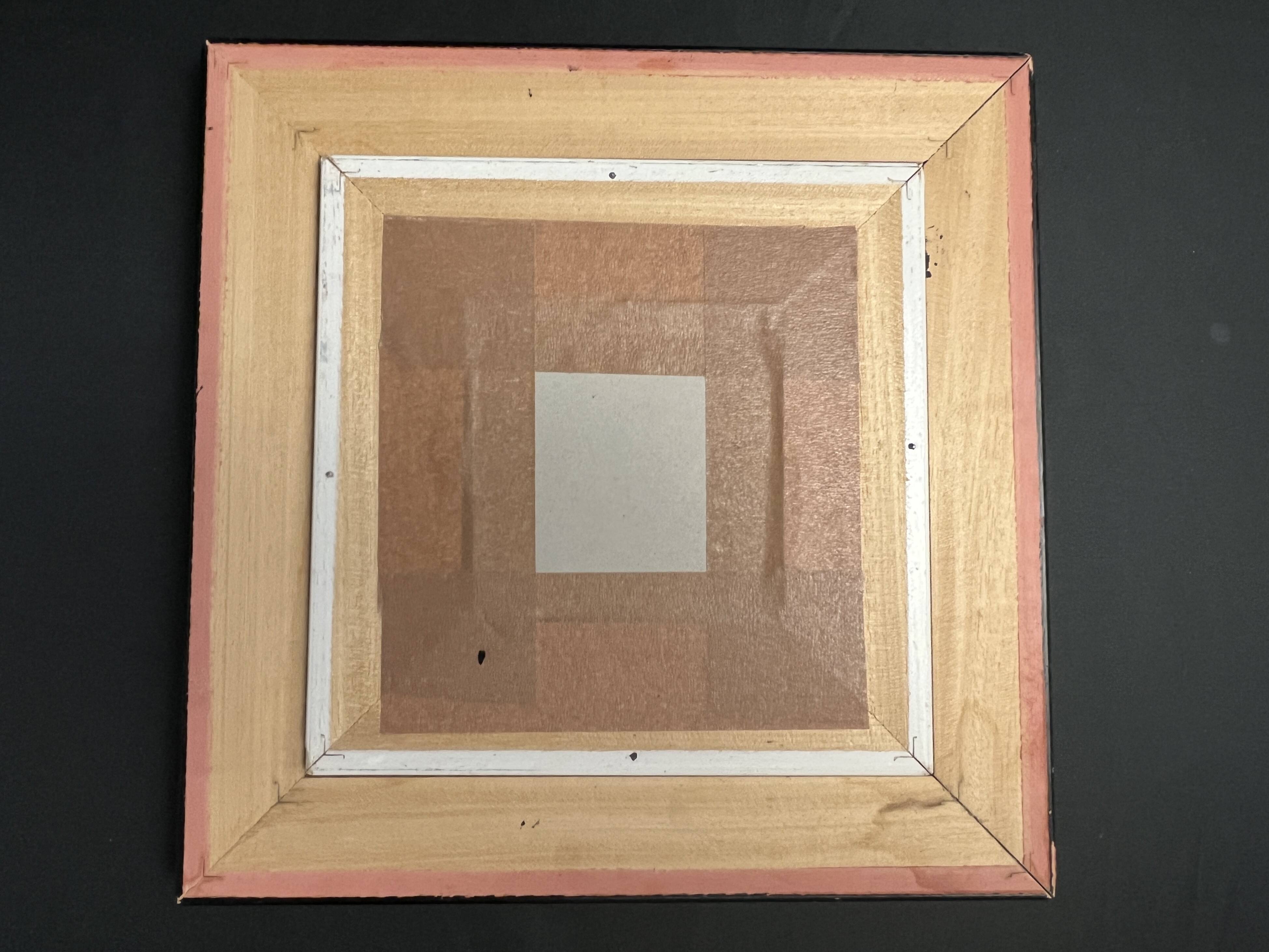 Pastel, butterfly drawing signed, 20th century frame