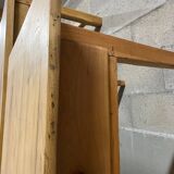 Large oak farmhouse table