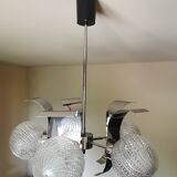 Vintage Space Age chandelier 5 lights