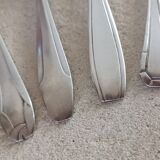 4 small Art Deco spoons