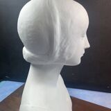 Large Porcelain Biscuit Bust - Limoges - 20th century - 40 cm without the base