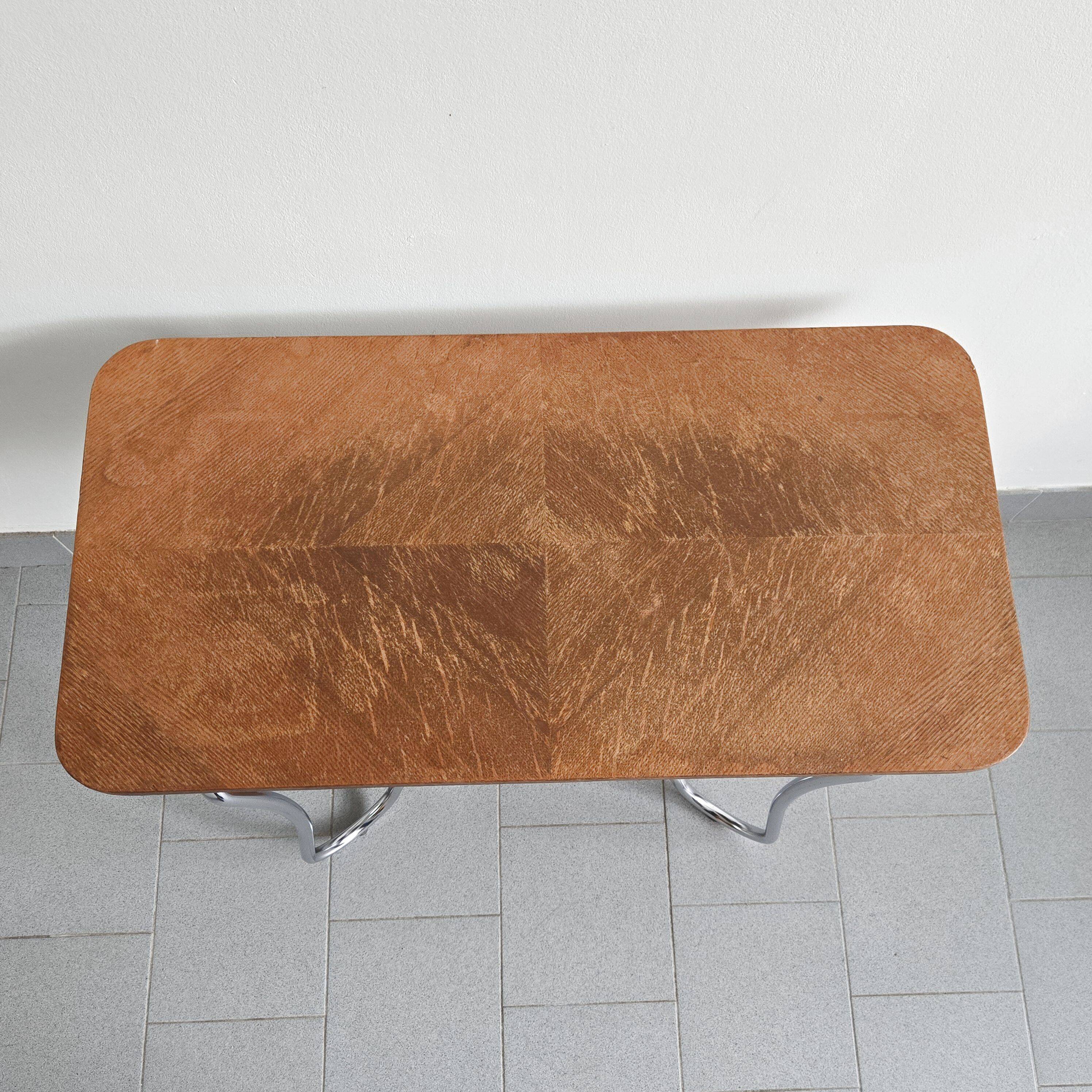 Vintage 1950s pedestal side table