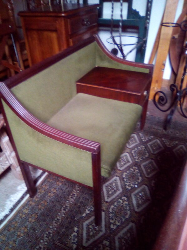 Banquette téléphone, vintage années 70