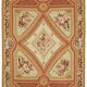 Handmade European Vintage Aubusson Kilim 235 cm x 336 cm