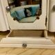Art Deco toilet cabinet