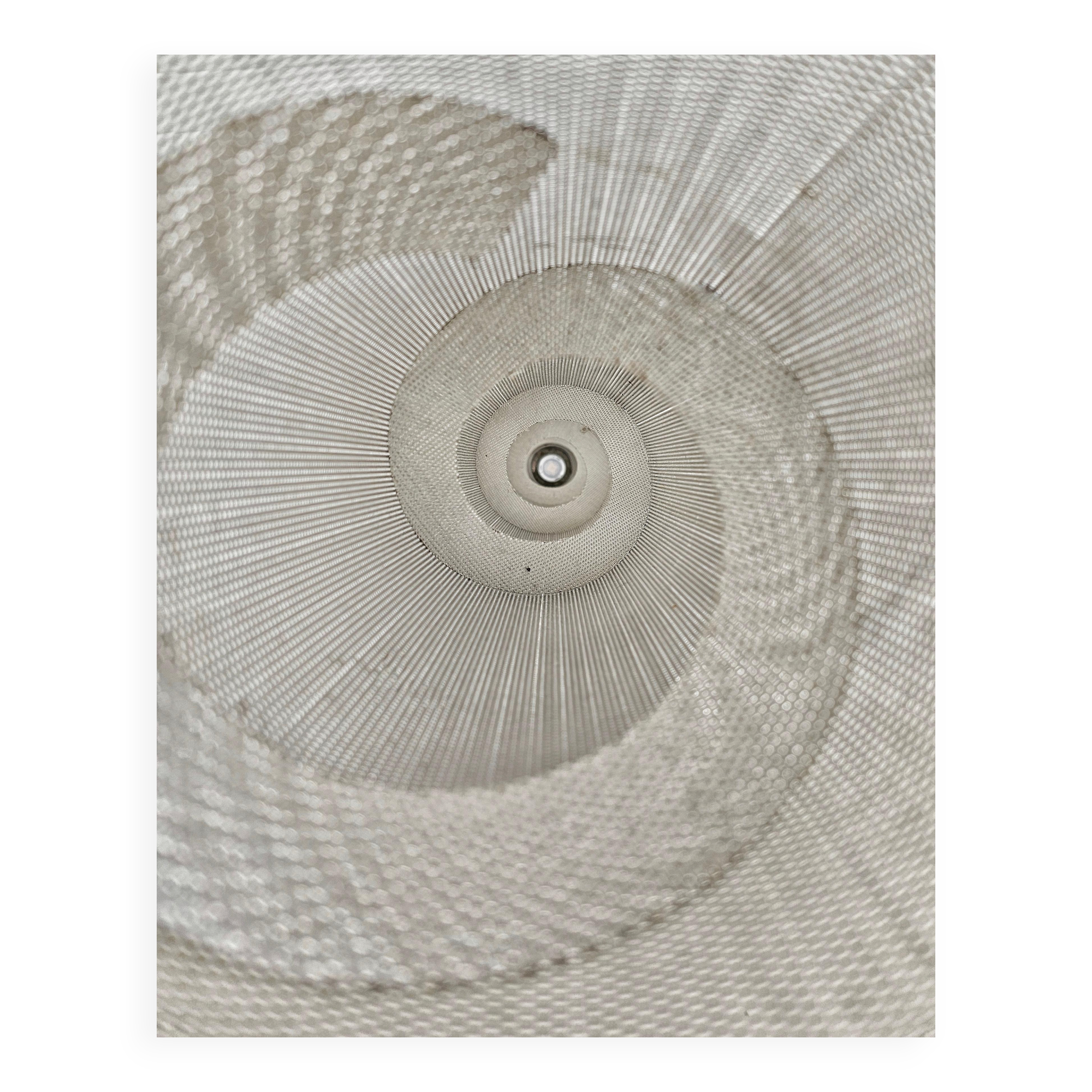 Postmodern tubular floor lamp "Tall Spiral No.5" by Thierry Vide 1999