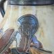 Très grand vase amphore Roger Guérin Bouffioulx en grès