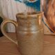 Vintage enamelled stoneware carafe