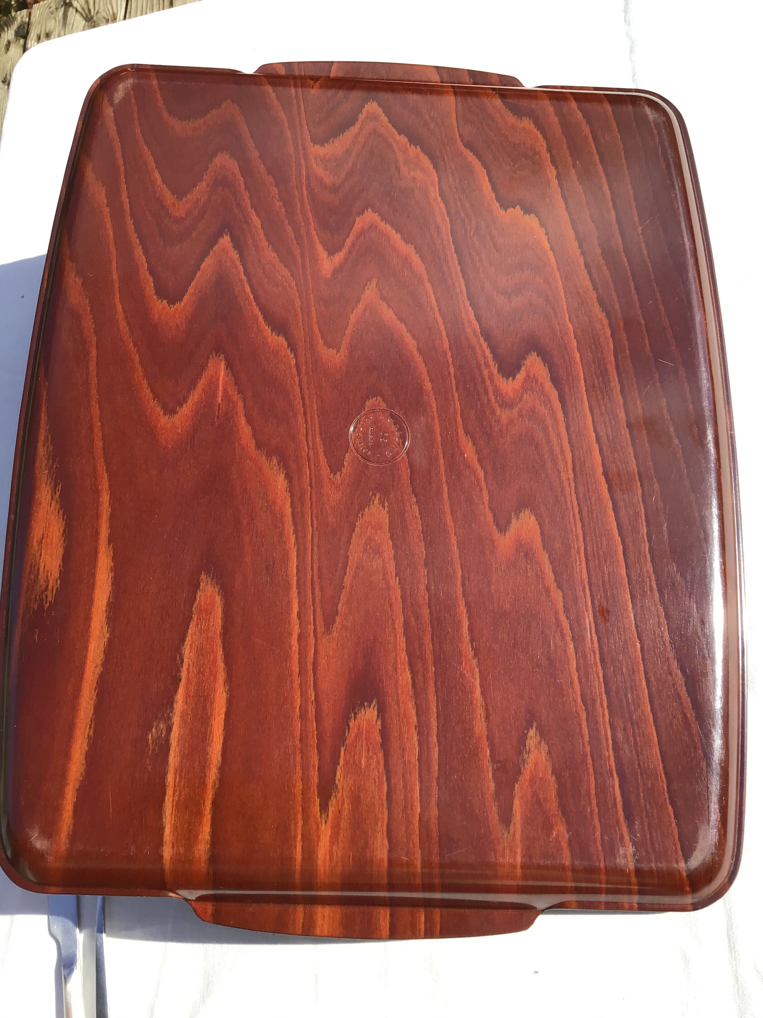 Scandinavian Gerling moulded wood tray