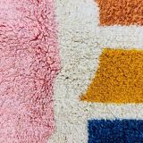 Traditional handmade pure wool rug, size 150 x 250 cm