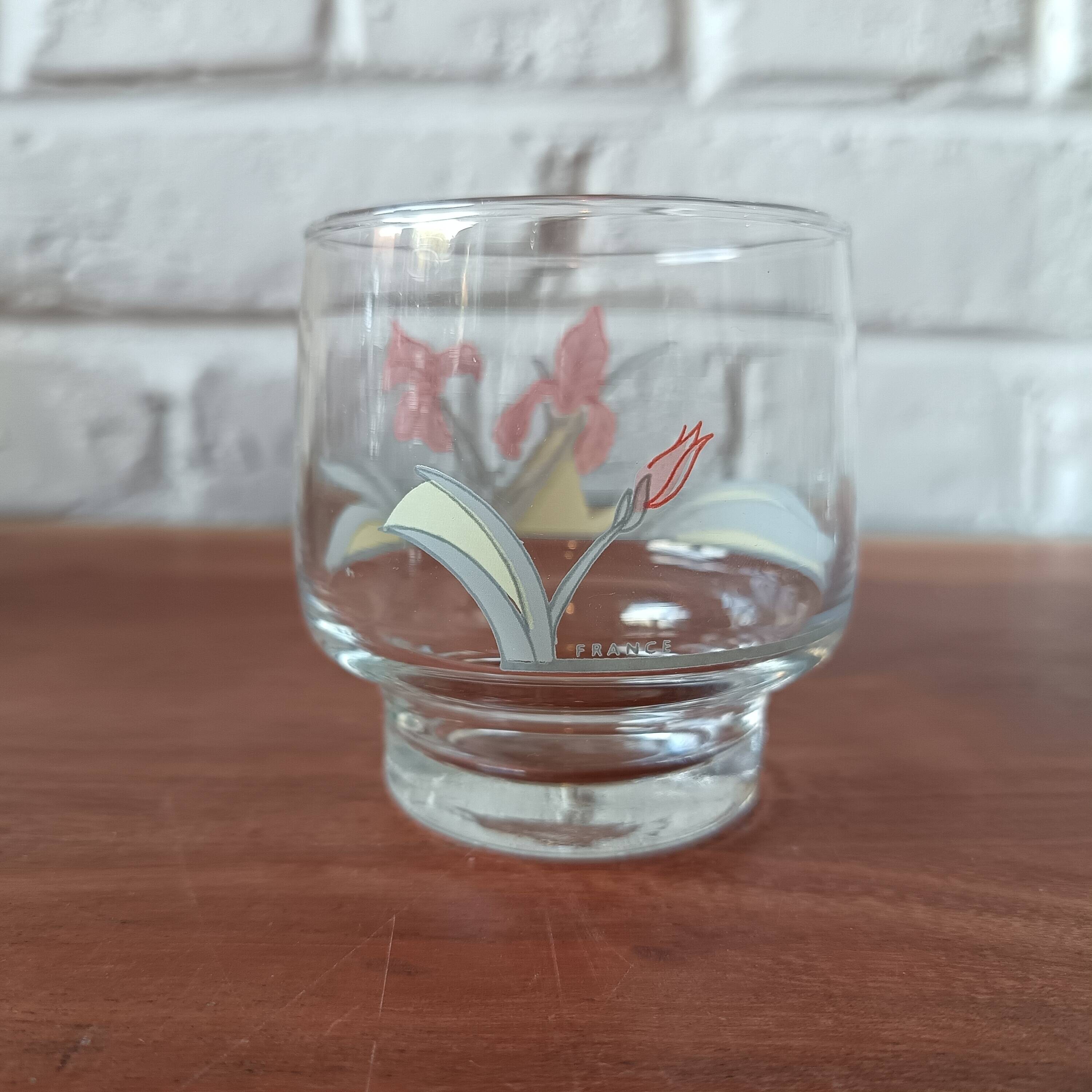 Luminarc France Diana vintage water glasses