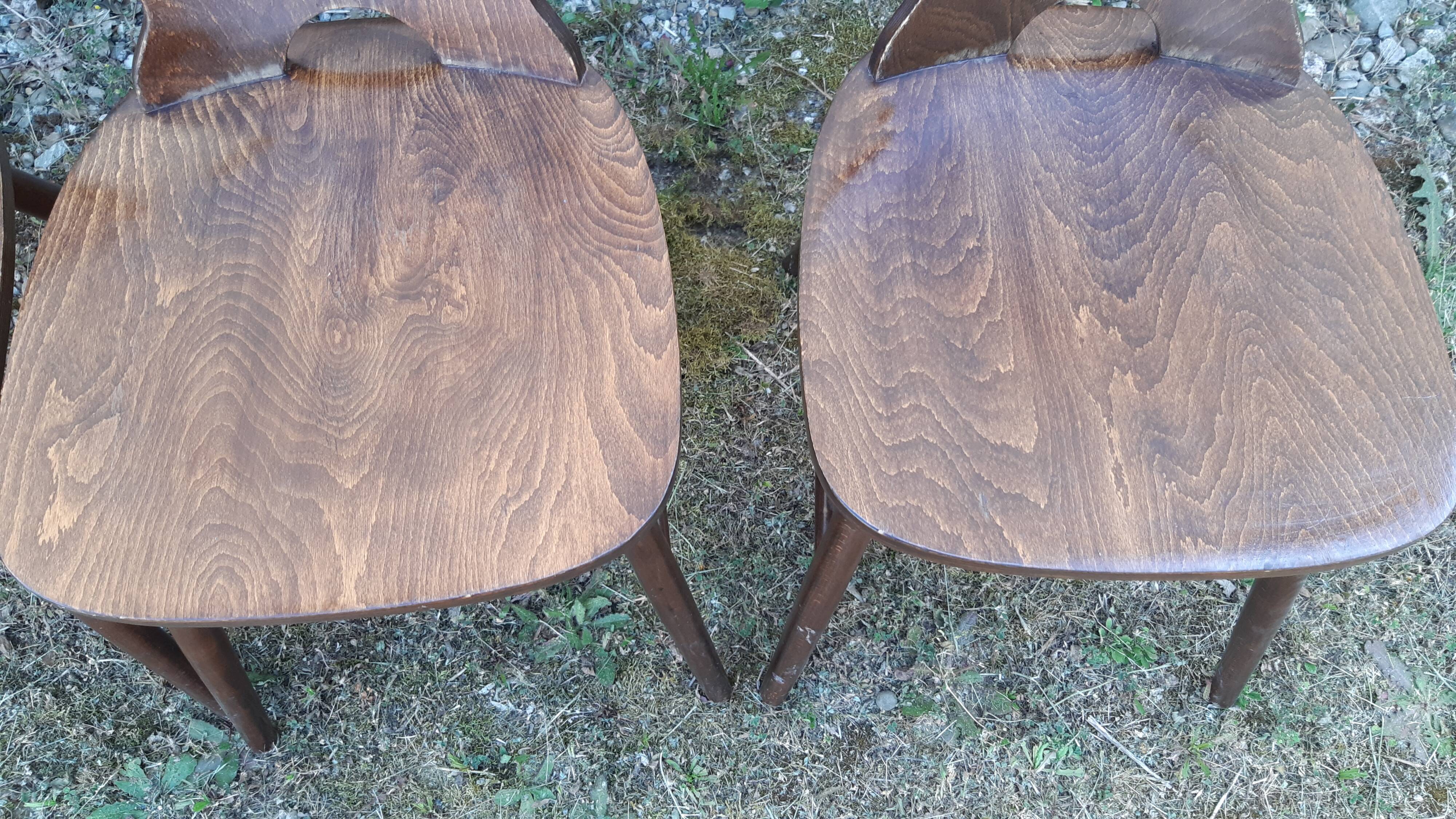 Set of 16 bistro chairs