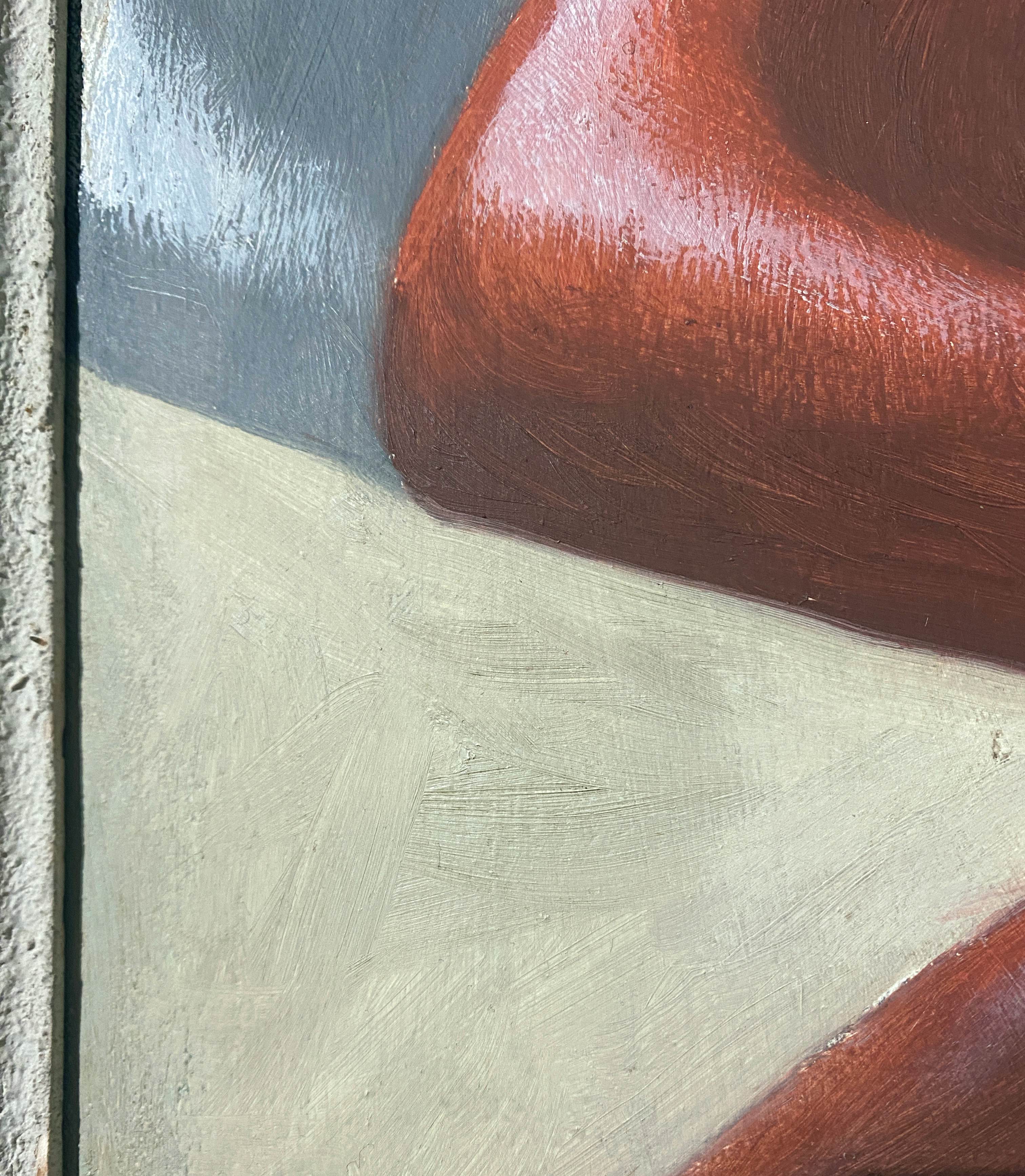 Painting "Nue Cubiste" dated 1959 HST signed Jean Gleyse (1915-1991)