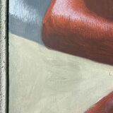 Painting "Nue Cubiste" dated 1959 HST signed Jean Gleyse (1915-1991)