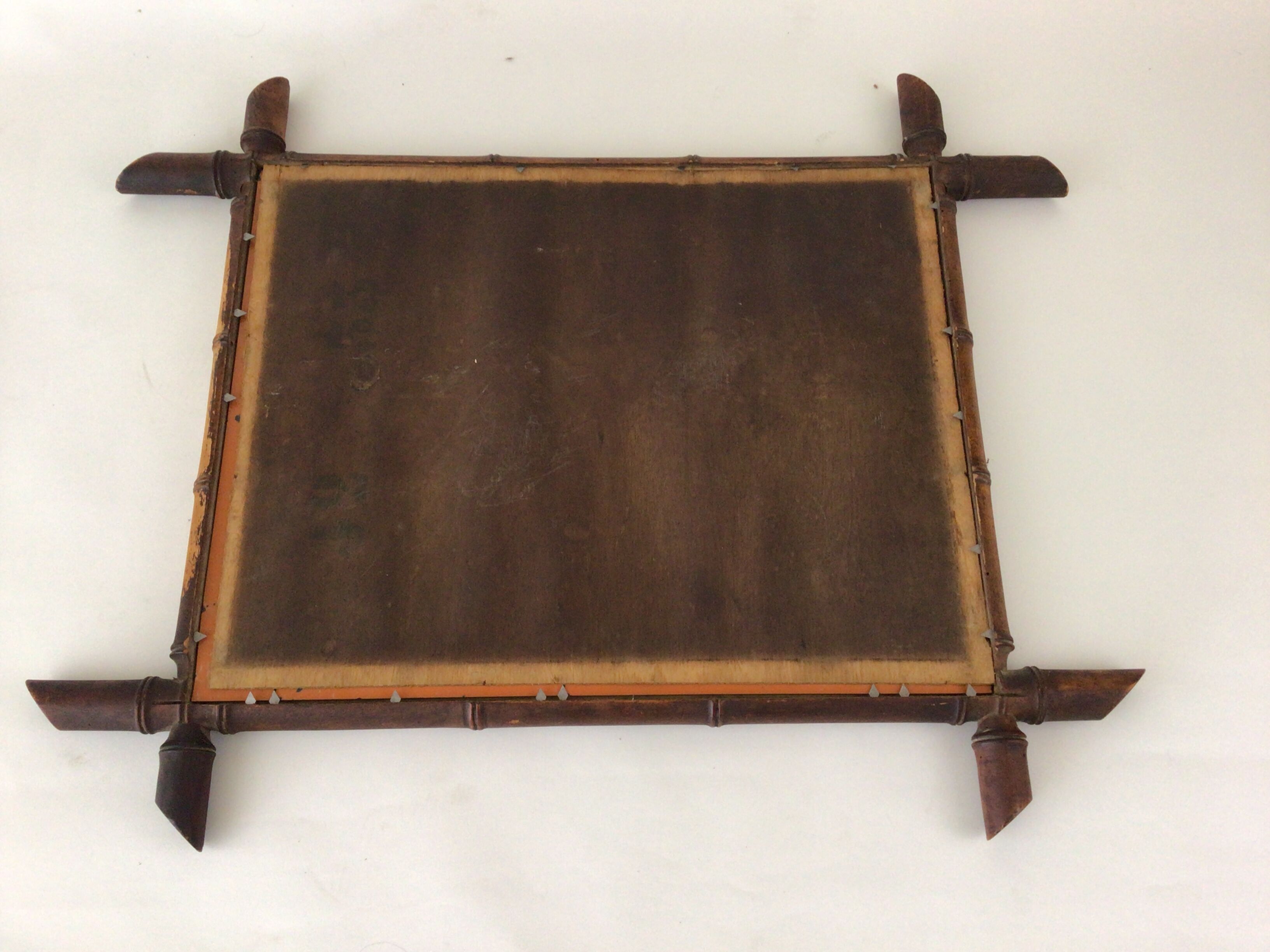 Bamboo mirror 1900, 49*61 cm