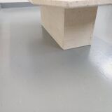 Vintage travertine coffee table from the 70s 80s