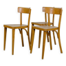 Lot de 3 chaises bistrot “Miel”