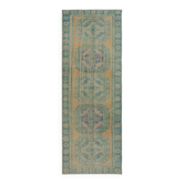 Tapis de couloir vintage pour cuisine. Tapis de couloir fait main. Tapis turc pour escaliers. Tapis de corridor.