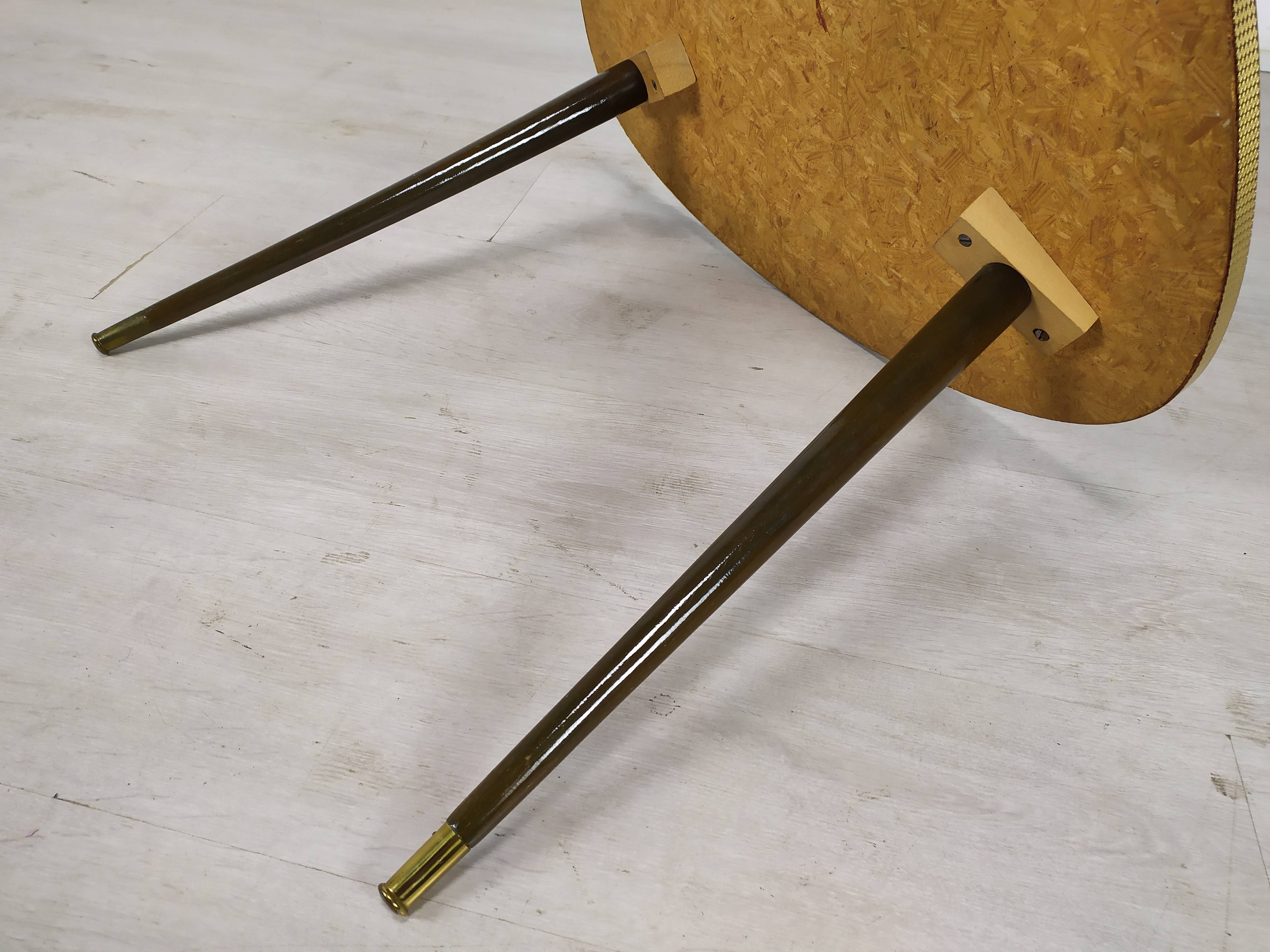 Vintage tripod coffee table