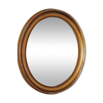 Miroir ancien ovale 68x79cm