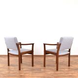 Mid-Century Danish Chairs, 1970s, Set of 2.