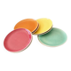 8 assiettes couleurs Salins