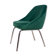 Armchair chrome and fabric , 1960s