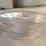 Empty pocket or ashtray crystal art glassmaker st louis in the shape of an eye