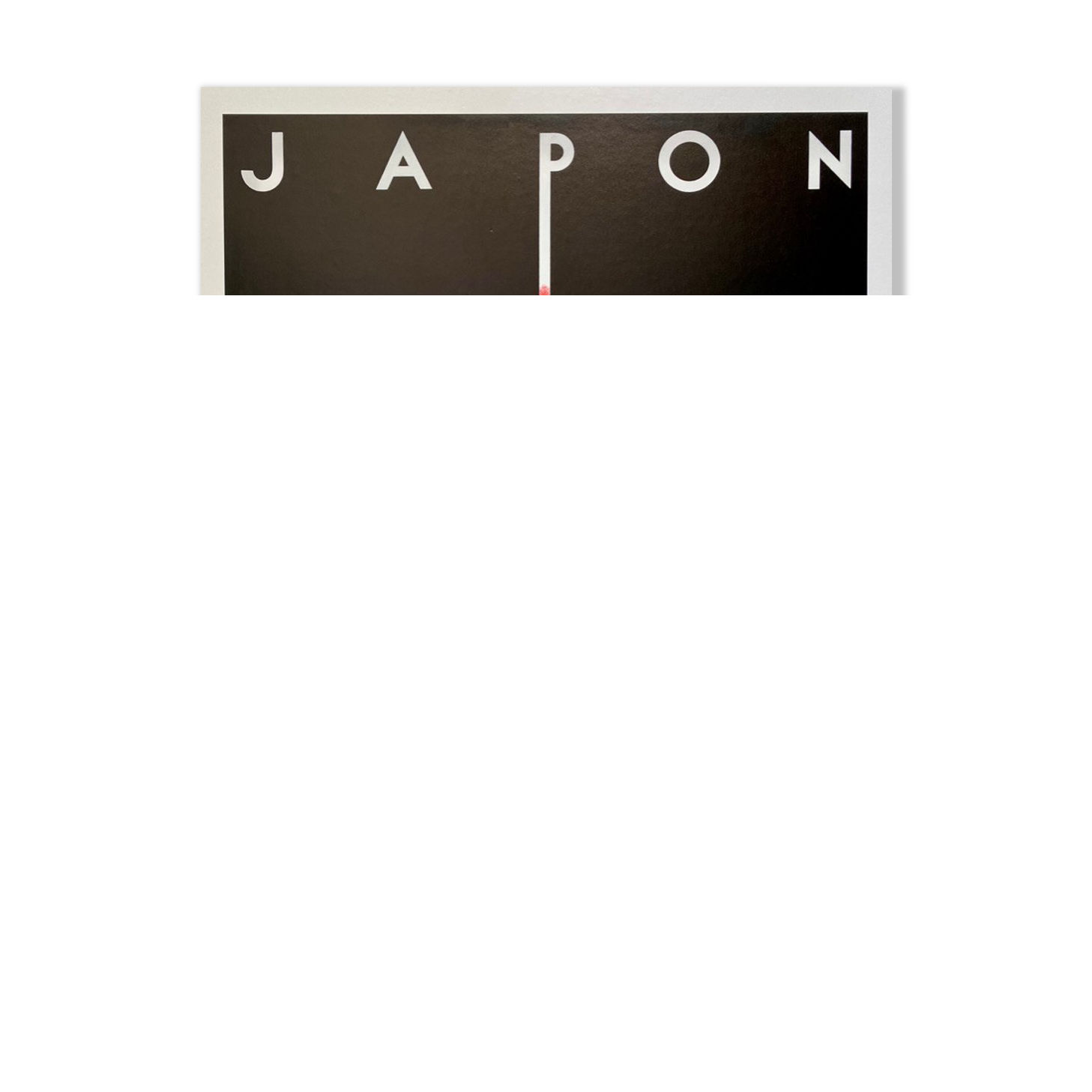 Original poster Razzia - Japan - Signed by the artist - entoilé / On linen