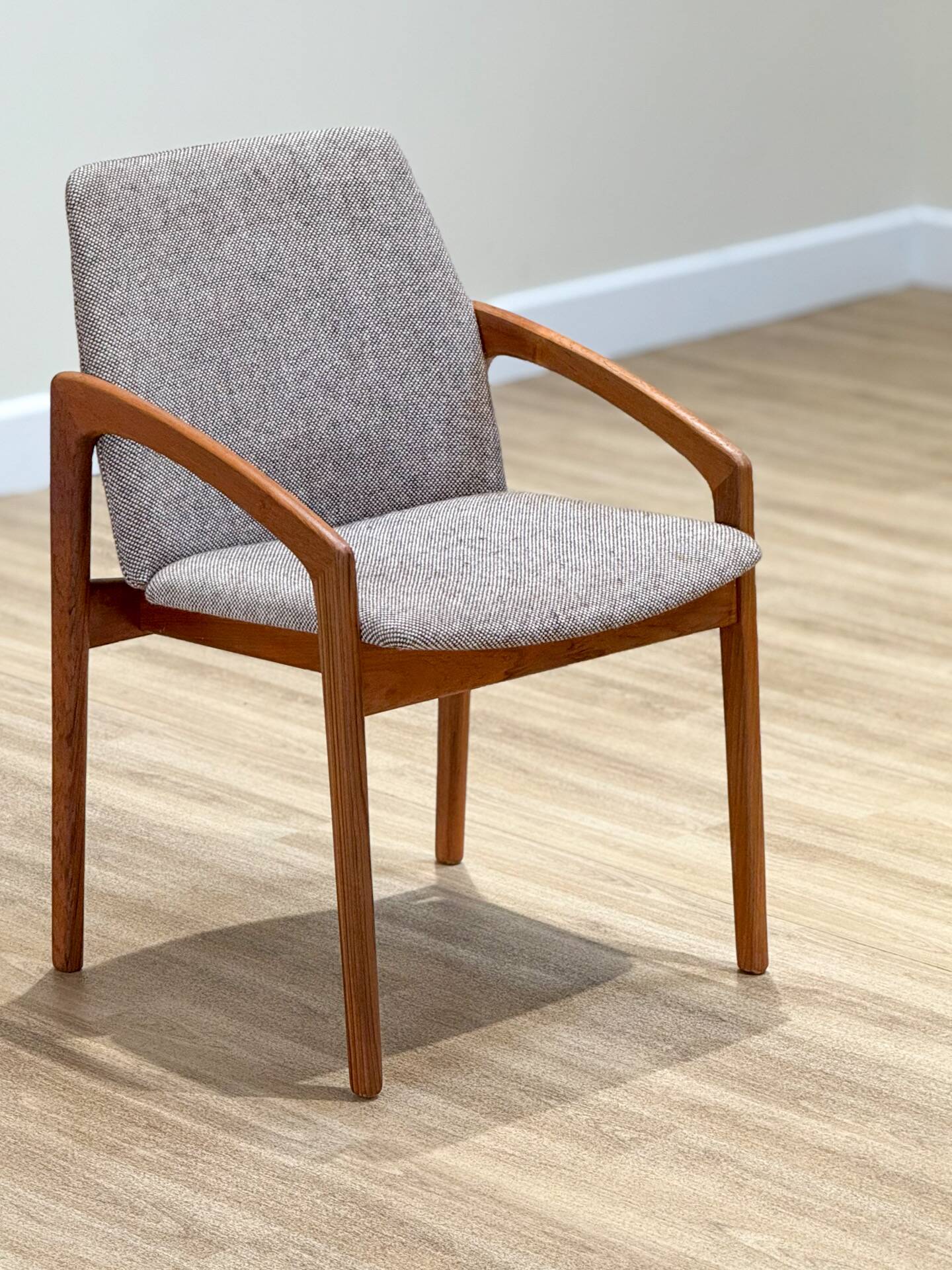 Set of 6 Danish “Knife Chairs” by K.S, 1960s