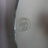 Miroir ovale Argenture, 1937-1947