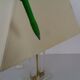 Hollywood Regency Acrylic Glass & Brass Table Lamp, Italy, 1970s