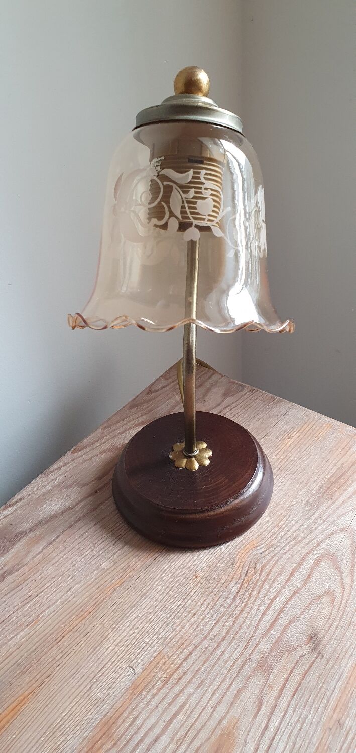 Lampe col de cygne et tulipe