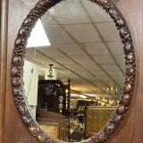 Louis XV Style rectangular walnut mirror circa 1850