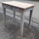 Patinated wooden desk, early 20th century.