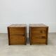 Paire de chevets orme Maison Regain vintage
