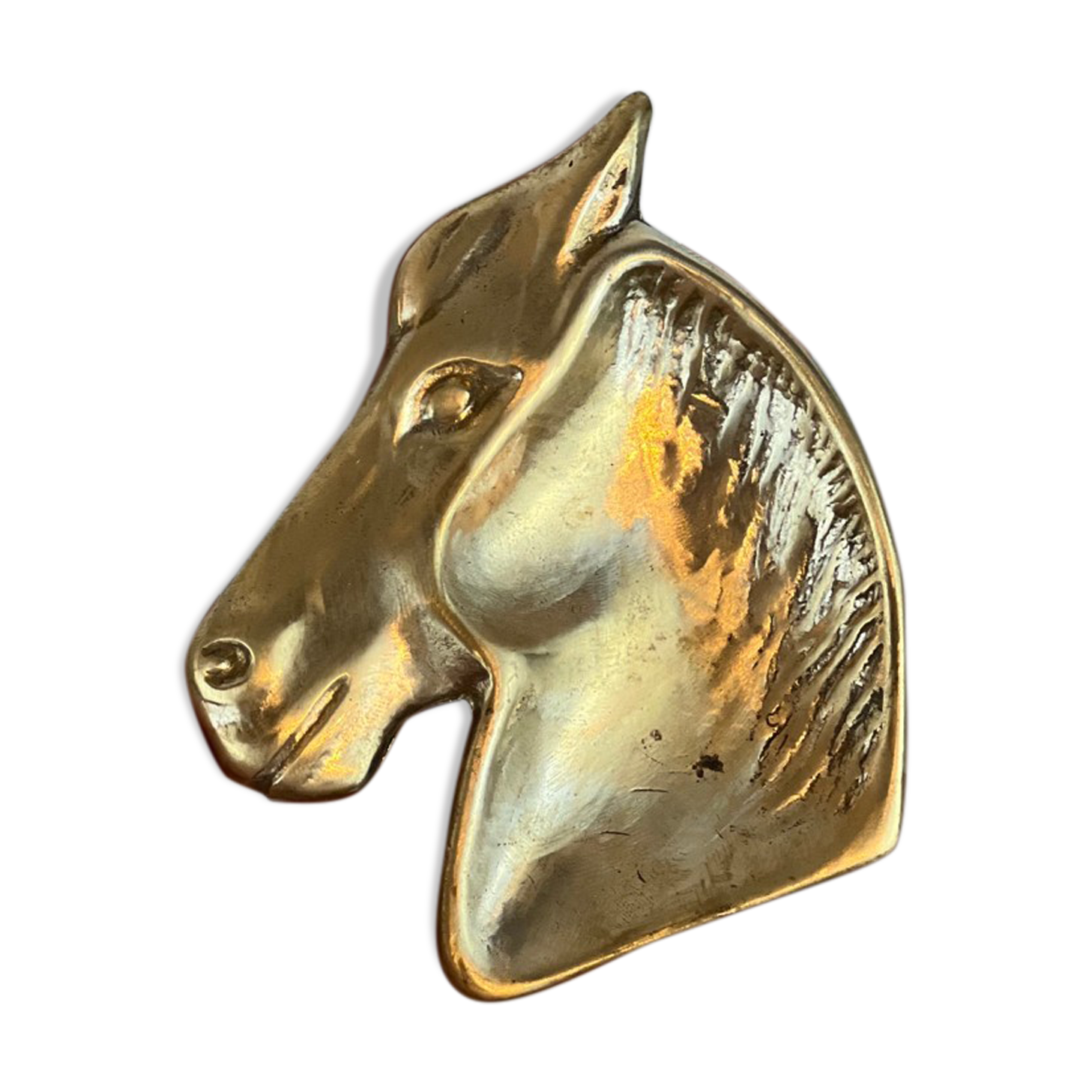 Brass horse