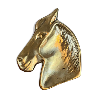 Brass horse