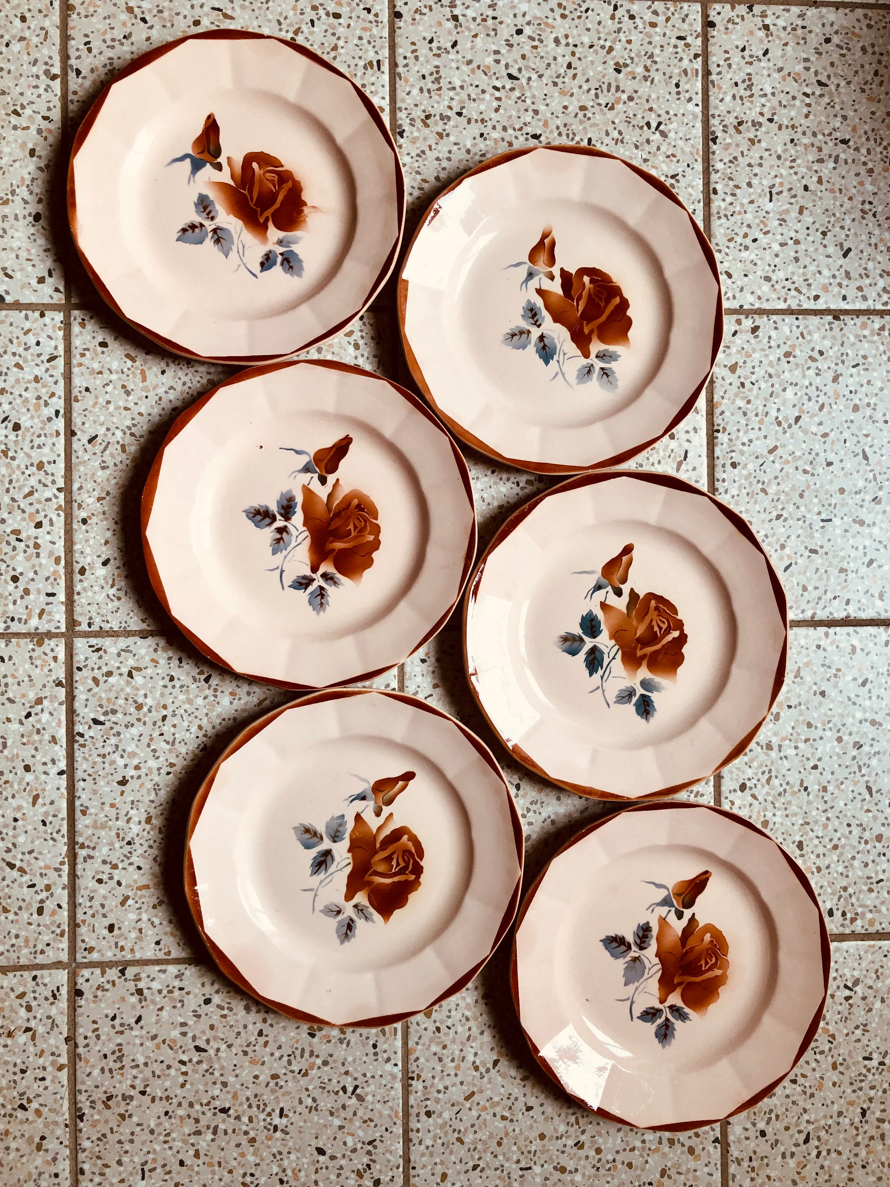 Dessert plates Sarreguemines