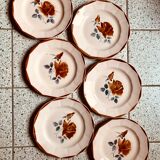 Dessert plates Sarreguemines