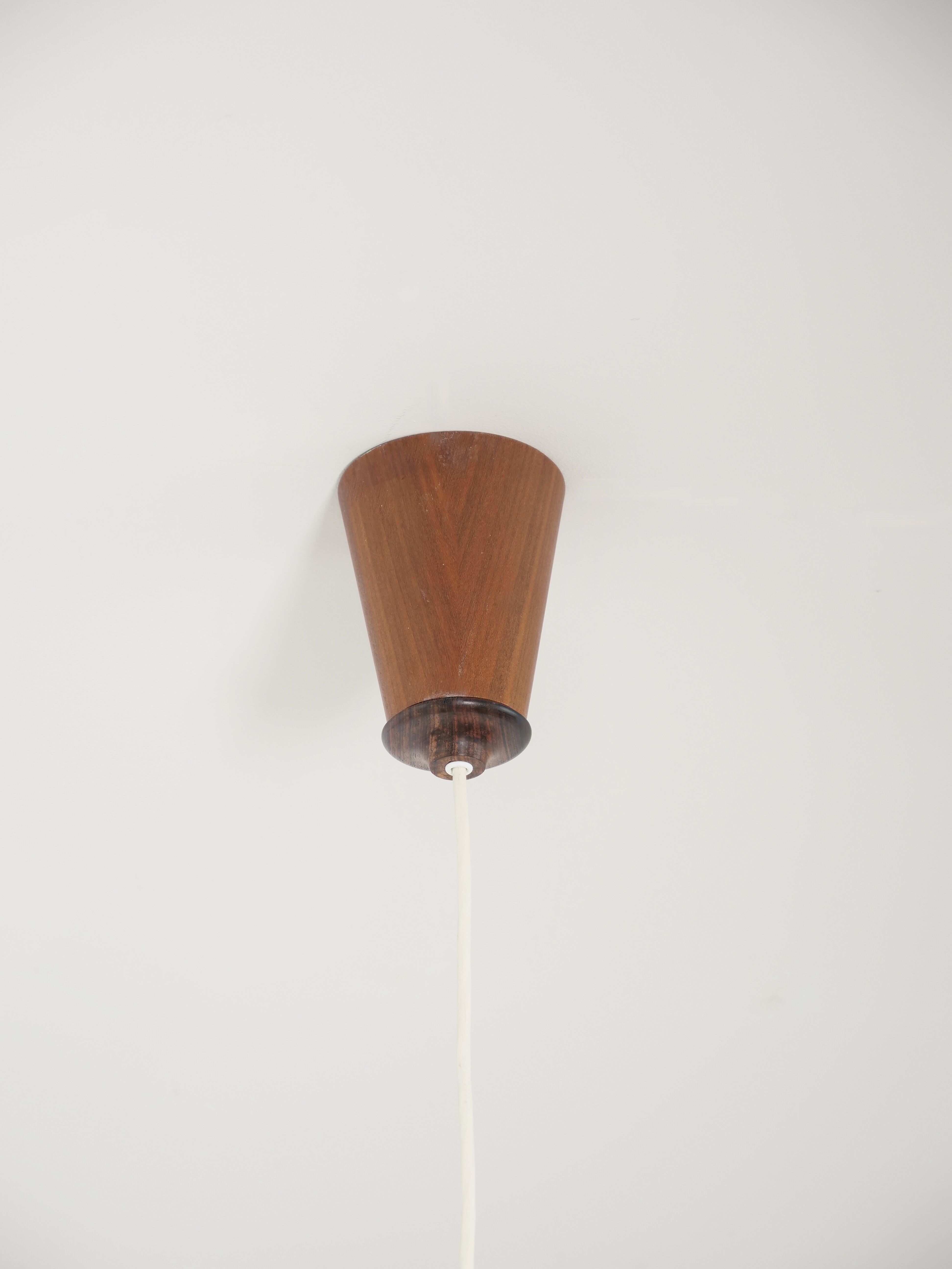 Rope and teak teak hanging lamp teuchde leuchten