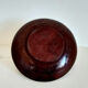 Scandinavian teak hand candle holder
