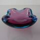 Sommerso Murano Glass Ashtray, Italy, 1960s