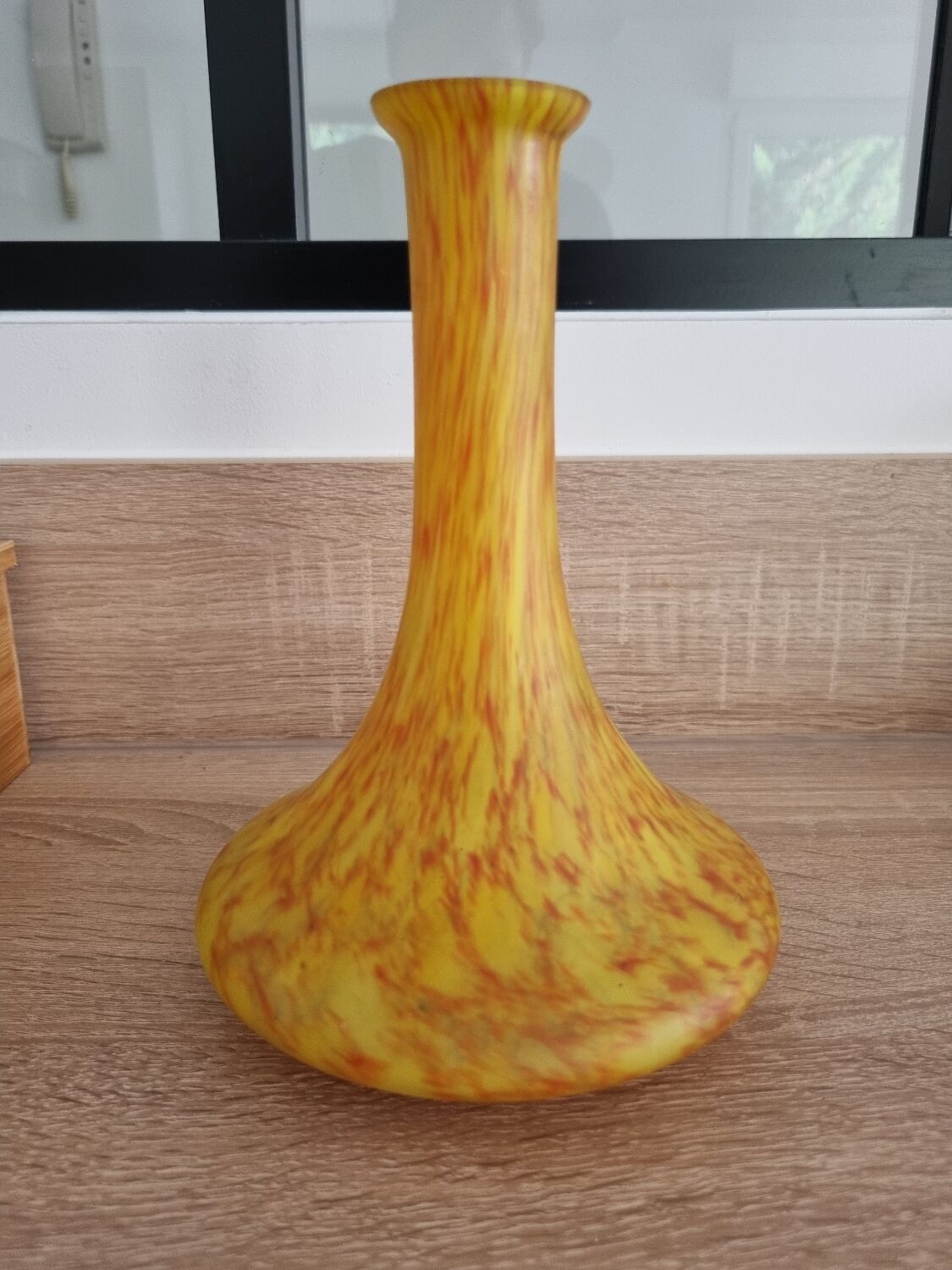 Vase soliflore en verre soufflée