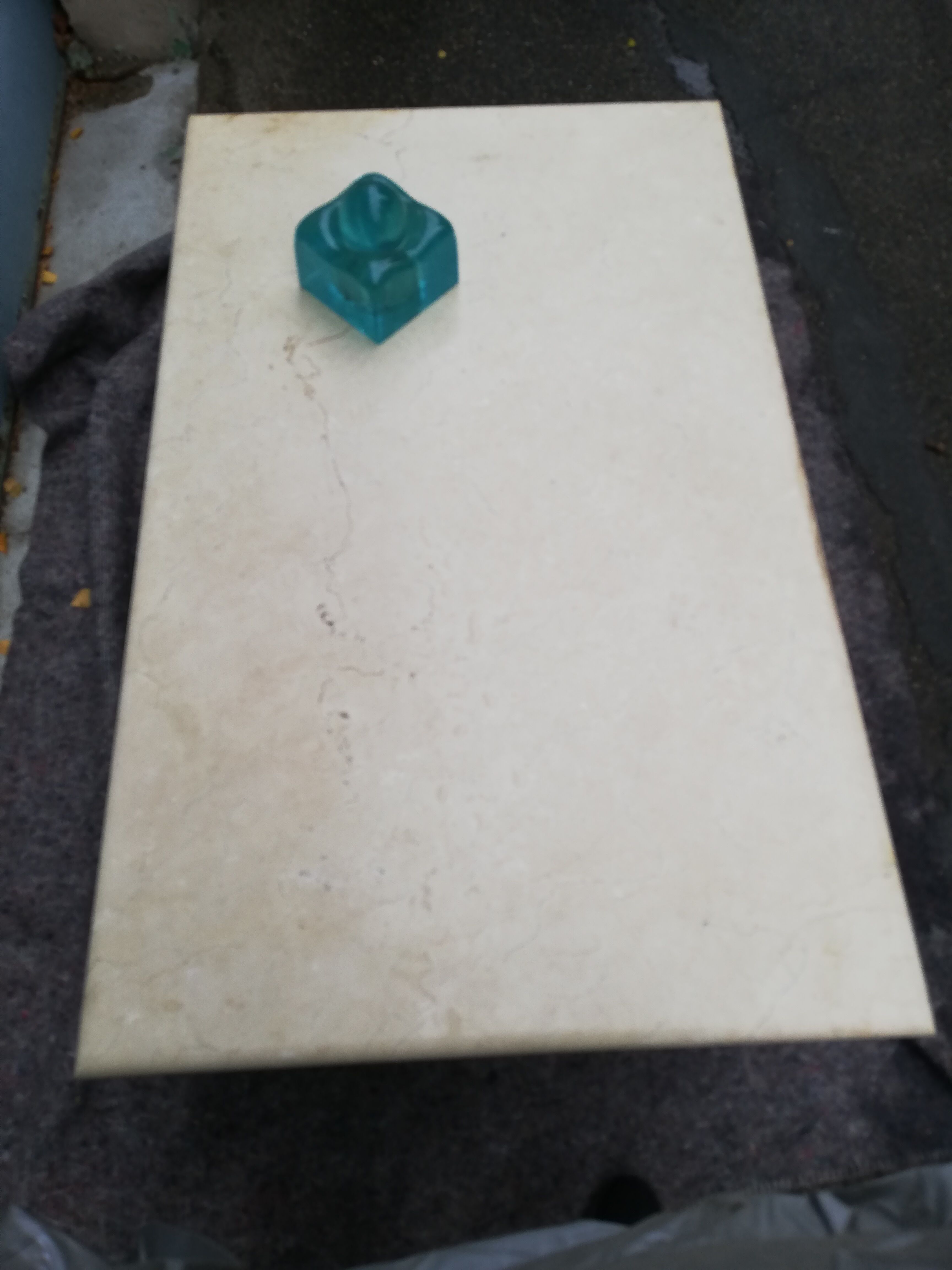 White marble coffee table