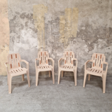 Armchairs Mambo line Henry Massonet by Pierre paulin